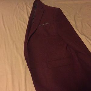 ASOS maroon blazer